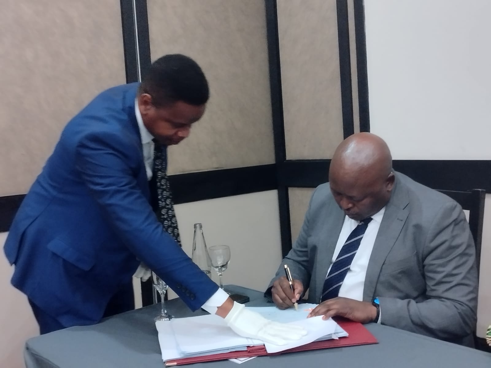 The Kingdom of Lesotho signs the COMESA-EAC-SADC Tripartite Free Trade Area Agreement  The Kingdom of Lesotho has signed the COMESA-EAC-SADC Tripartite Free Trade Area (TFTA) Agreement. The signing ceremony was held on 27 October 2023, in Maseru, Lesotho and was witnessed by the Kingdom of Lesotho governmental authorities, parliamentarians, private sector, and representatives of the Tripartite Task Force (TTF) from the three Secretariates, Common Market for Eastern and Southern Africa (COMESA)-East African 
