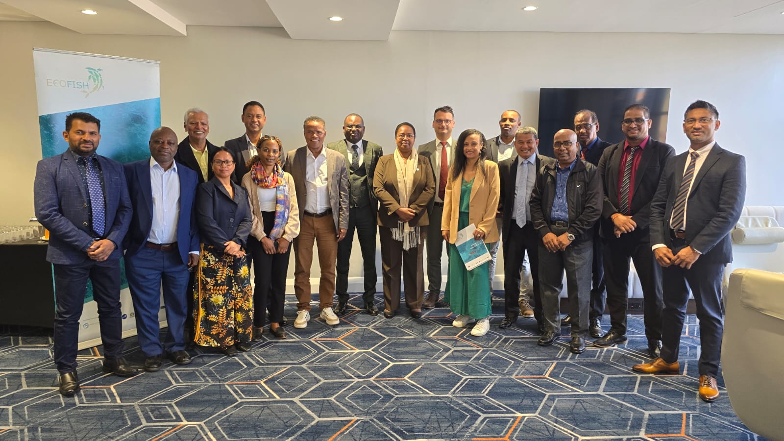 The 6th Steering Committee of the ECOFISH Programme was held in Gaborone, Botswana, on May 15. It was chaired by the Southern African Development Community (SADC), in the presence of Mr. Catalin Gherman, Deputy Head of Cooperation at the Delegation of the European Union to the Republic of Botswana; Mrs. Alice N’Diaye, Director at the General Secretariat of the Indian Ocean Commission (IOC); and representatives of the African Regional Economic Communities (RECs).