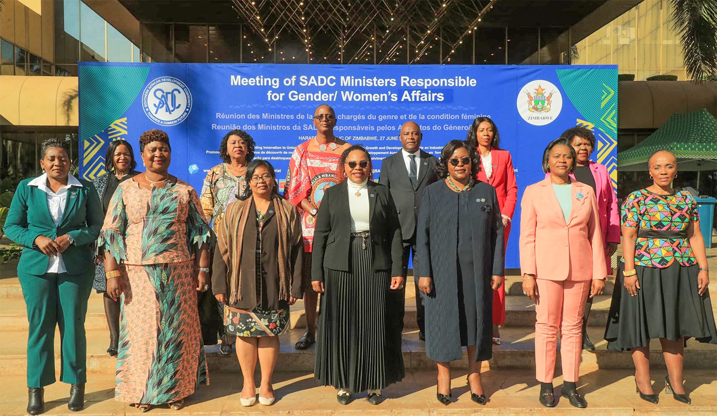 SADC Ministers issue call to accelerate gender equality, women’s empowerment, and the elimination of Gender-Based Violence (GBV)