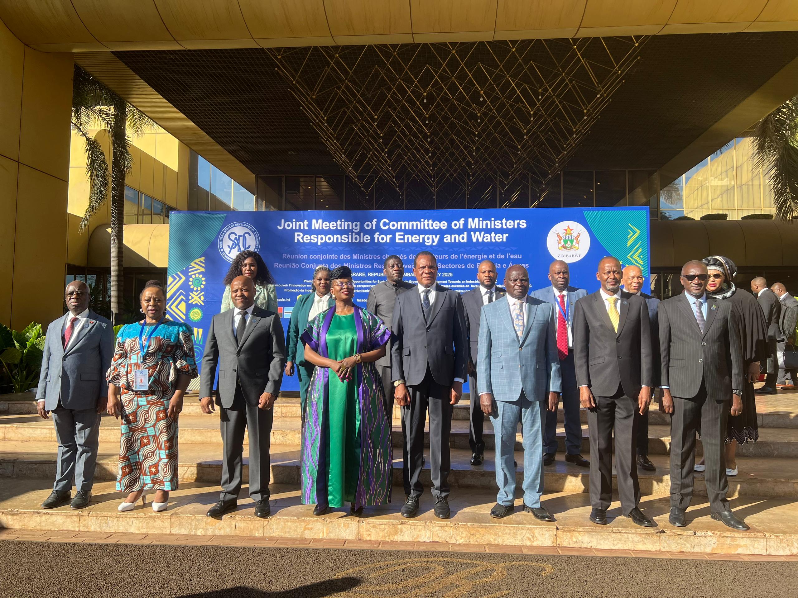 The Southern African Development Community (SADC) successfully concluded the Joint Meeting of Ministers Responsible for Energy and Water, held from 30 June to 04 July 2025 in Harare, Republic of Zimbabwe. The Ministerial Meeting was preceded by a High-Level Dialogue held on 03 July 2025, which focused on the Grand Inga Hydropower Project, the Congo River Water Transfer Concept, and the SMART Clean Cooking Initiatives. 
