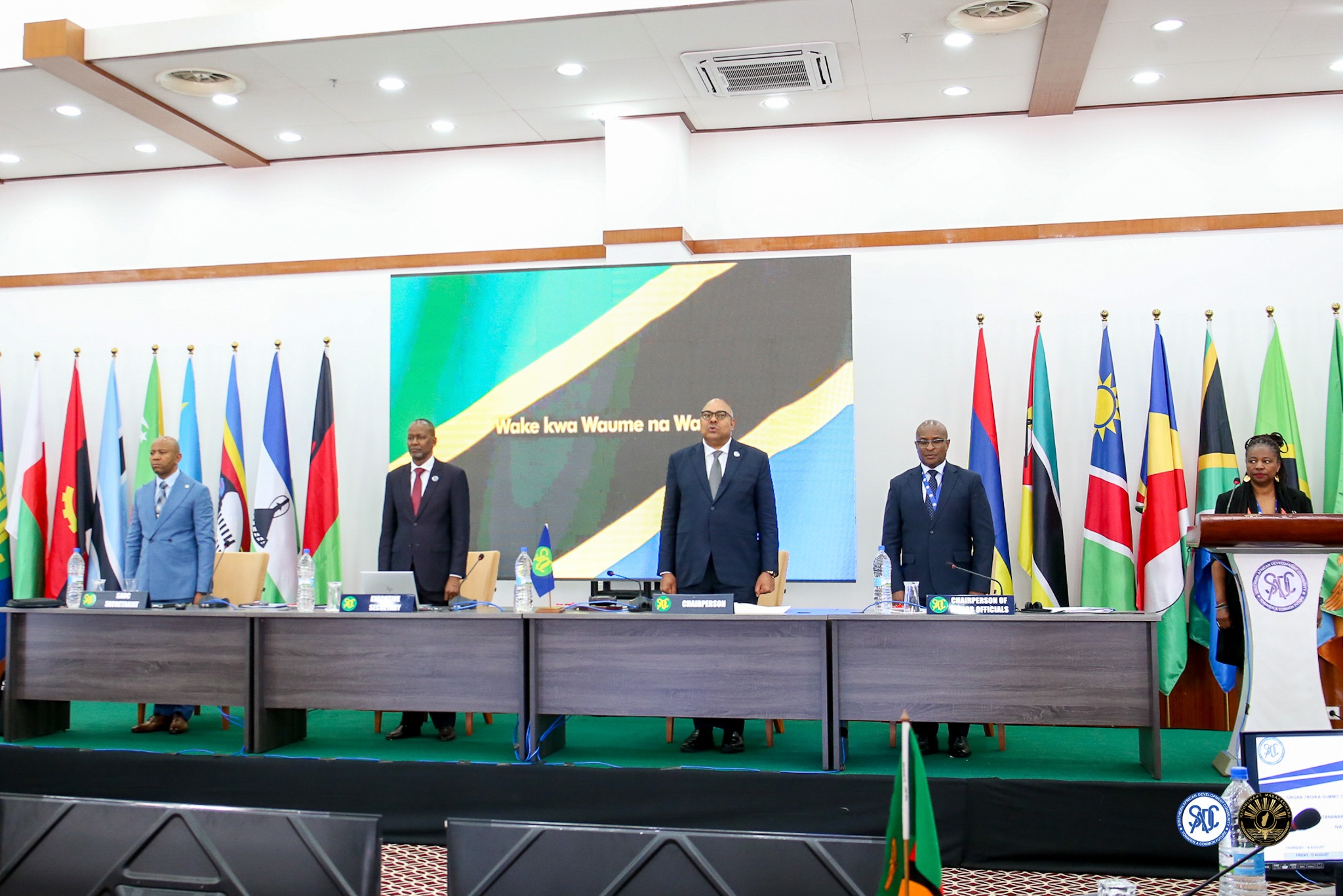 The Ministerial Committee of the Troika of the Organ (MCO) on Politics,  Defence and Security Cooperation of the Southern African Development  Community (SADC) met on 15th August 2025 in Antananarivo on the  margins of the 45th SADC Summit of Heads of State and Government.  Chaired by Hon. Ambassador Mahmoud Thabit Kombo, Minister of  Foreign Affairs and East Africa Cooperation of the United Republic of  Tanzania and Chairperson of the MCO.