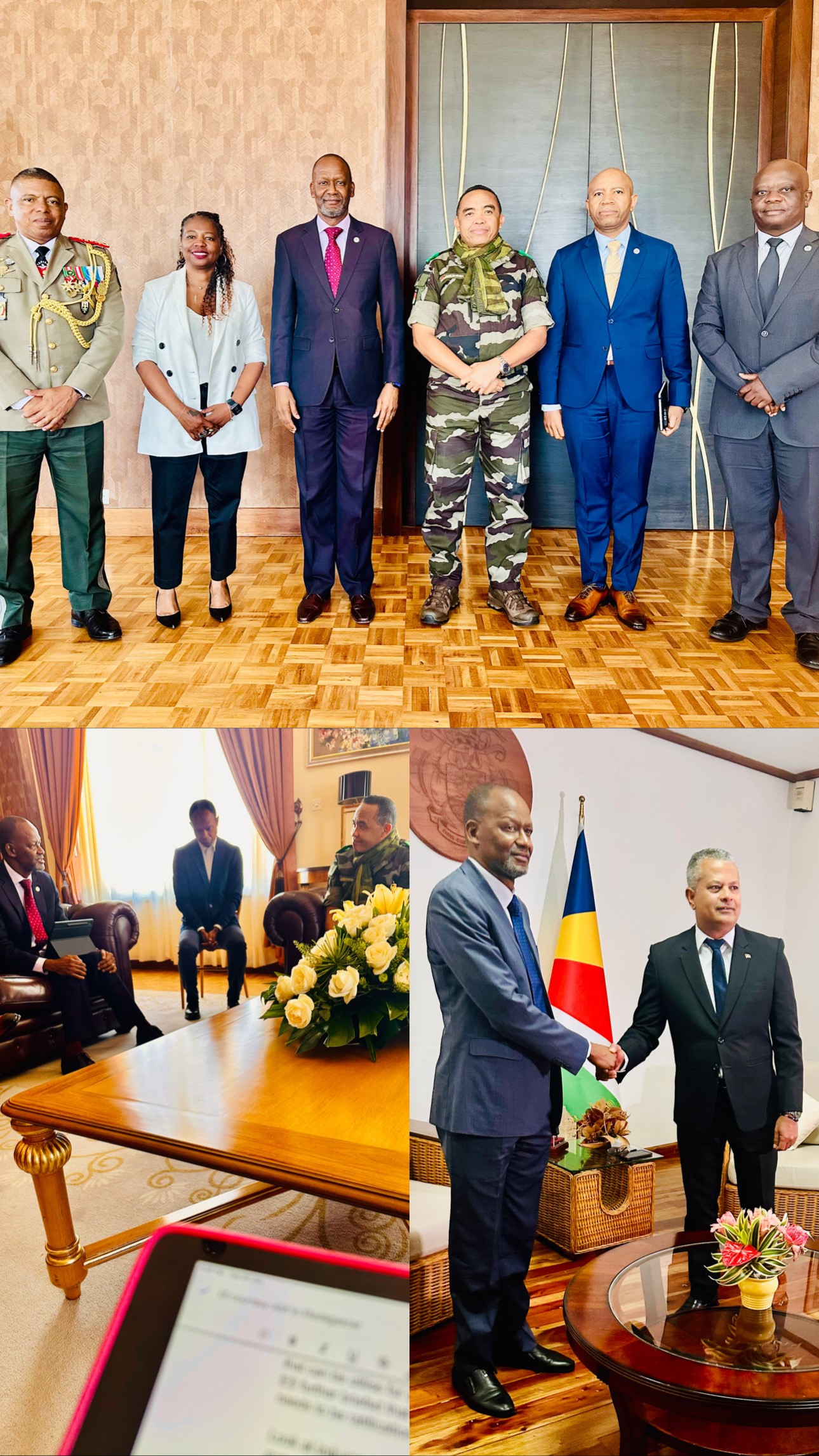 The Executive Secretary of the Southern African Development Community (SADC), His Excellency Mr. Elias M. Magosi, undertook official courtesy engagements with the leadership of the Republics of Madagascar and Seychelles from 20 to 23 January 2026. These engagements form part of the Executive Secretary’s broader initiative to consult Heads of State and Government, share his vision for the Secretariat, and seek strategic guidance on advancing sustainable regional integration, peace, and development.