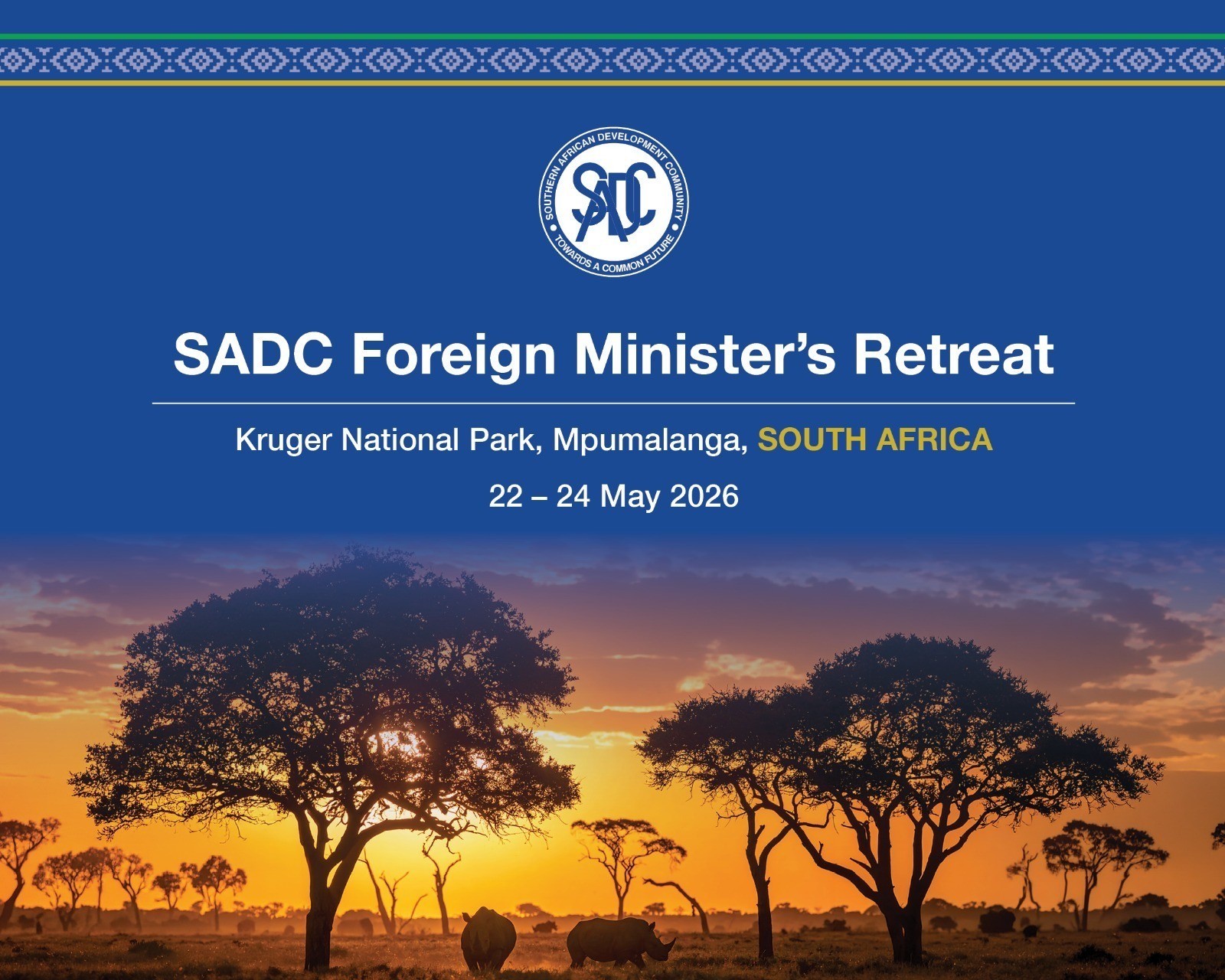 SADC Ministers of Foreign Affairs to Chart a Unified Regional Response to Global Geopolitical Shifts