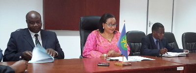 The SADC Executive Secretary Visits the SPGRC: Urged the Centre to Shift its Focus from Mere Conservation to Greater Utilization of the Conserved Material as a Contribution to Food Security in the Region