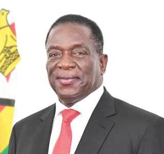 H.E. Dr.  Emmerson Dambudzo Mnangagwa