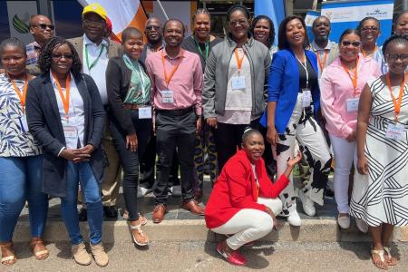 Group photo during Science Journalism workshop training