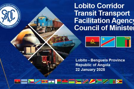 O Secretariado da SADC organizará a 2.ª Reunião do Comité de Ministros do Corredor do Lobito com representação de Angola, RDC e Zâmbia para analisar os progressos e criar um instituto de gestão tendente à coordenação do Corredor
