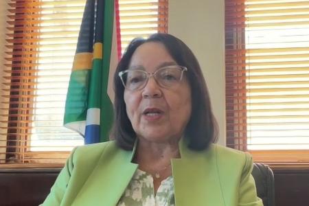 Honourable Patricia De Lille, Minister of Tourism of the Republic of South Africa and Chairperson of Committee of SADC Ministers Responsible for Tourism