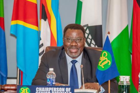 Dr. Elias Sithole, Head of National Disaster Management Centre in South Africa and Chairperson of the Senior Officials responsible for Disaster and Risk Management