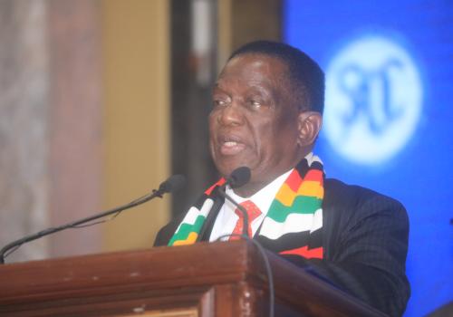 His Excellency Dr. Emmerson Dambudzo Mnangagwa, President of the Republic of Zimbabwe and Incoming Chairperson of the Southern African Development Community (SADC) 
