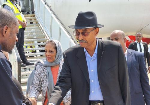S. Ex.ª o Dr. Amani Abeid Karume, antigo Presidente de Zanzibar