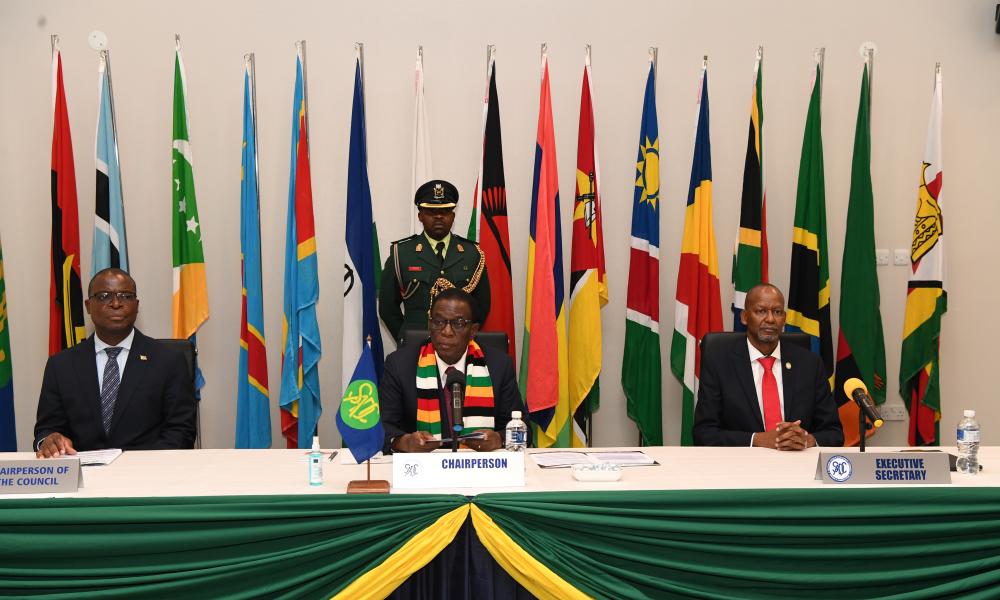 Chairperson of SADC, H.E. Dr. Mnangagwa, President of the Republic of Zimbabwe Visits SADC Secretariat and calls for accelerated progress on regional integration and development.