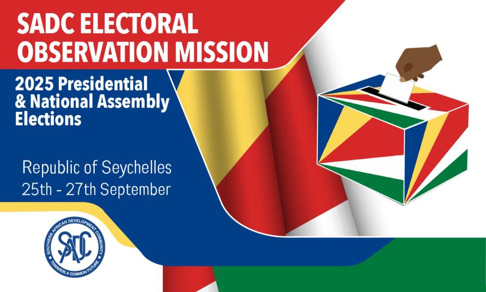 As contained in Article 3 of the revised SADC Principles and Guidelines Governing Democratic Elections (2021), the Southern African Development Community (SADC) shall observe all General Elections held in its Member States. Therefore, SADC is deploying Electoral Observation Mission to observe the 2025 Presidential and National Assembly Elections in the Republic of Seychelles.