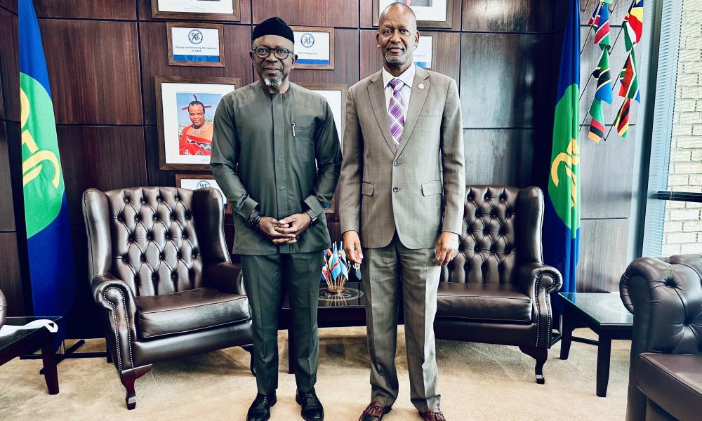 The Southern African Development Community (SADC) Executive Secretary, His Excellency Mr. Elias Magosi, held a consultative meeting with Dr. Matthias Naab, Director of the United Nations Development Programme (UNDP) Regional Service Centre for Africa (RSCA), on 04 November 2025, at the SADC Secretariat Headquarters in Gaborone, Botswana.