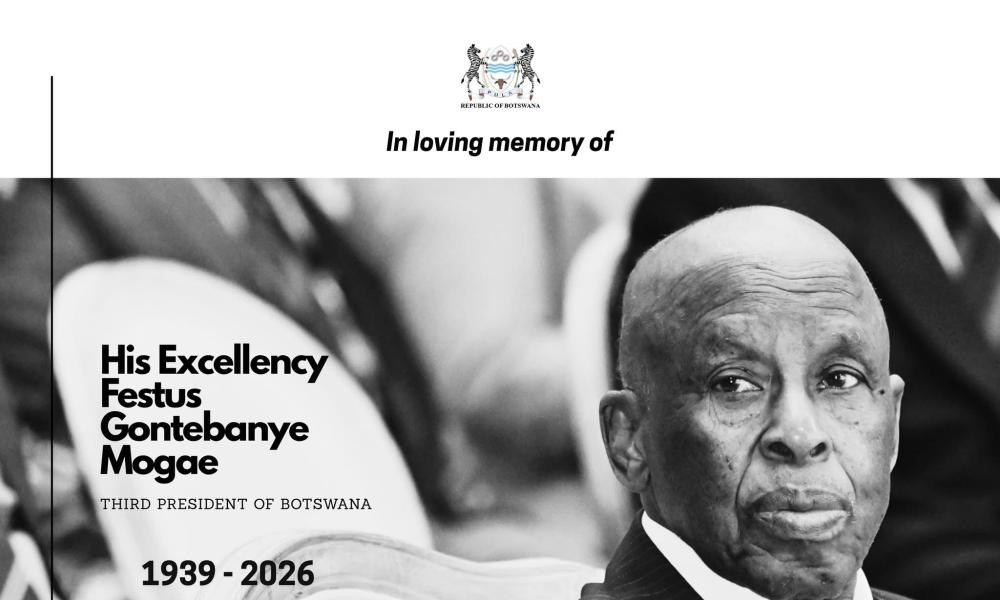 SADC MESSAGE OF CONDOLENCES ON THE PASSING OF HIS EXCELLENCY FESTUS GONTEBANYE MOGAE, THIRD PRESIDENT OF THE REPUBLIC OF BOTSWANA